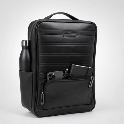 UNFOLD Premium Business Backpack - slim waterproof laptop bag