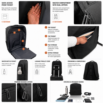 UNFOLD Premium Laptop Backpack - view 5