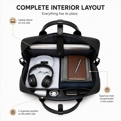 UNFOLD Executive Laptop Messenger Bag - view 6