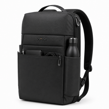 UNFOLD Premium Laptop Backpack with rain cover and trolley strap