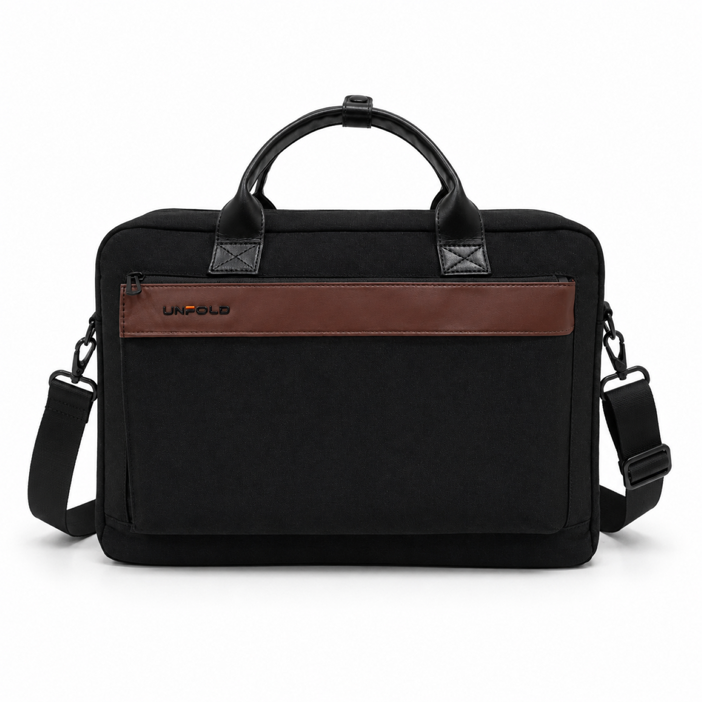 UNFOLD Executive Laptop Messenger Bag - water-resistant briefcase