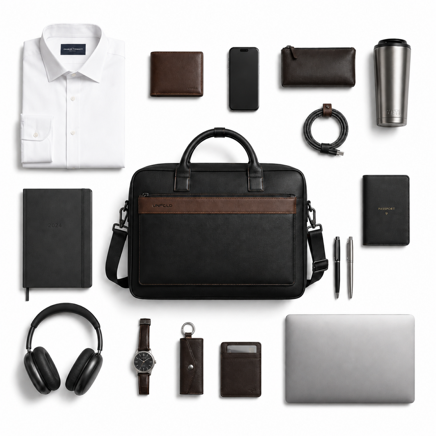 UNFOLD Executive Laptop Messenger Bag - view 8